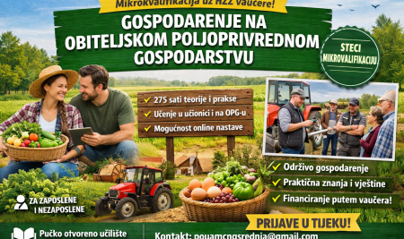 OPG Gospodarenje na obiteljskom poljoprivrednom gospodarstvu